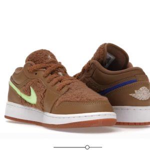 Air Jordan 1 Low Utility GS 'Teddy Bear'